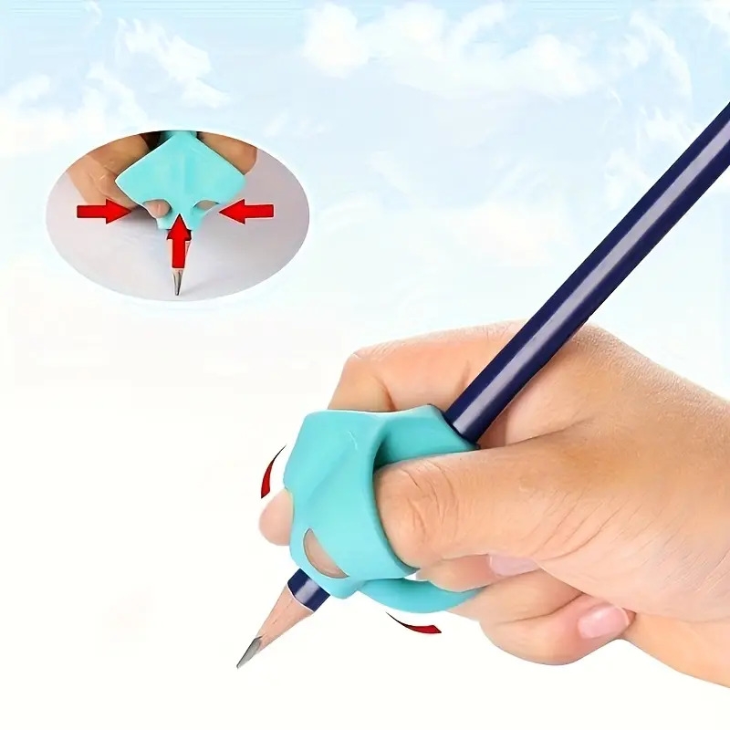 ensemble de 5 correcteurs décriture manuscrite, porte-stylo en caoutchouc souple pour de léquilibre des mains Détails du produit 8