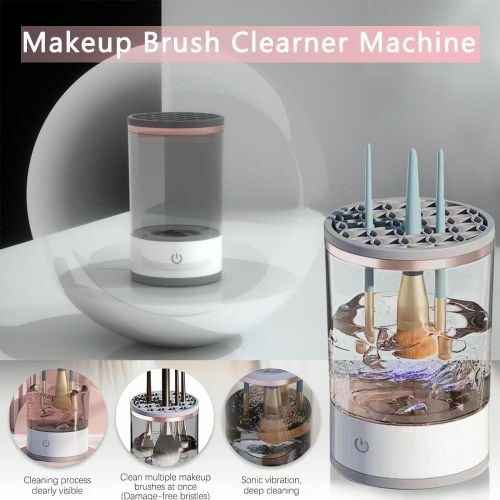 product_image_name-Generic-Makeup Brush Cleaner Electric-Deep Cleaning Tool with Automatic Drying-7