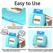 Cartes Flash Parlantes De Lalphabet Bilingue Arabe Et Anglais Pour Enfants, 510 Mots À Vue, Cartes Flash De Lettres Arabes, Jouets Dapprentissage De Larabe Pour Enfants détails 2