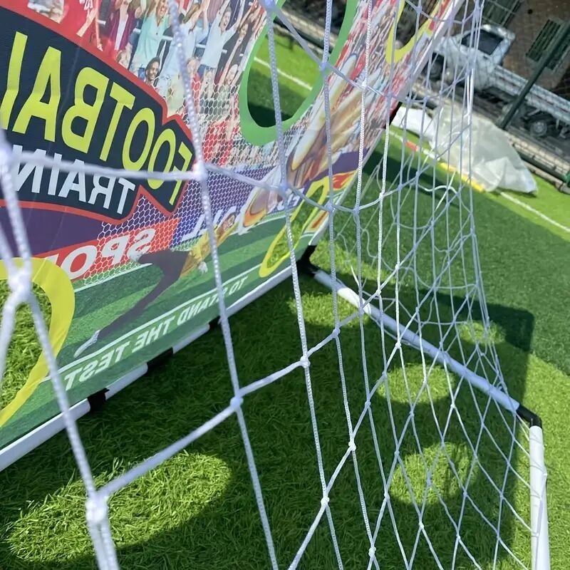 47 inch large soccer goal with scoreboard pp material indoor soccer toy precision shooting practice equipment ideal for christmas halloween thanksgiving gifts for kids details 3