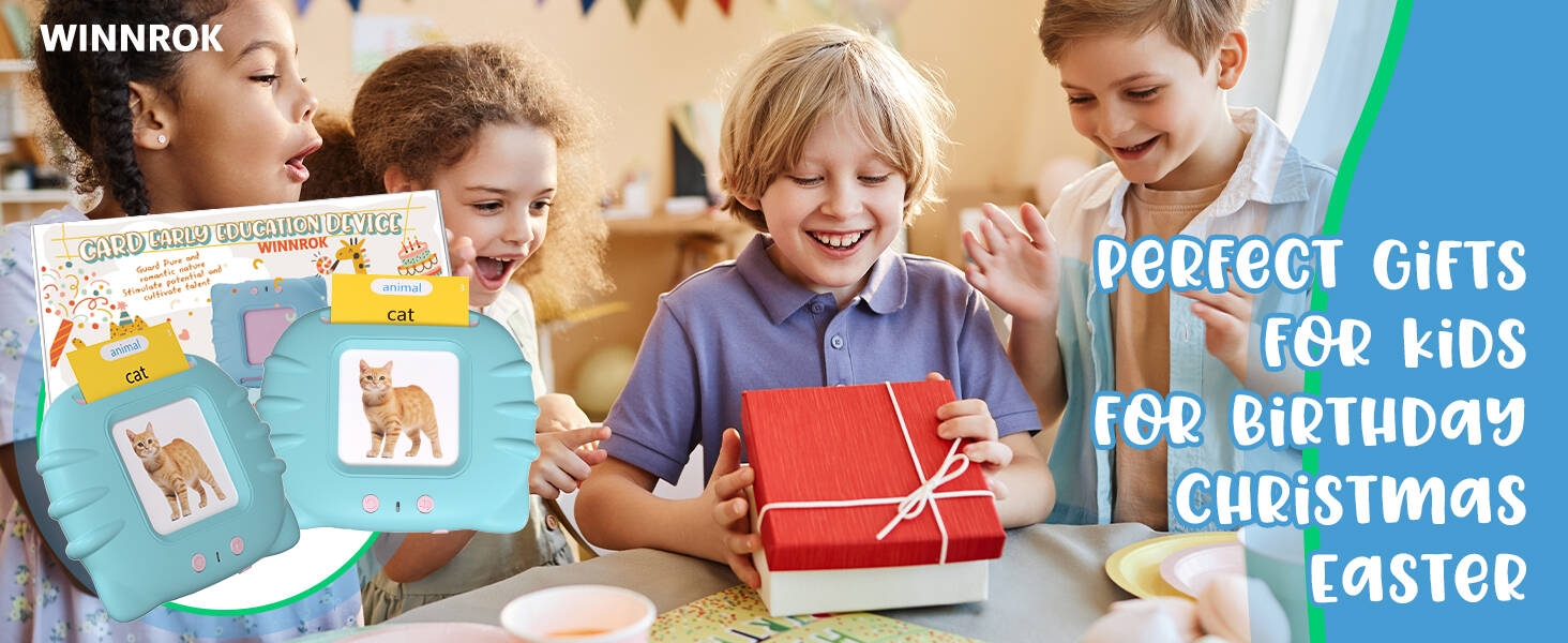 talking flash card for toddler daughter son kid easter birthday christmas