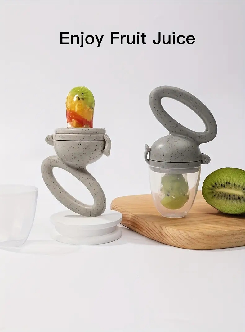 distributeur de fruits et légumes en silicone de requin pour enfants - sûr et hygiénique, parfait pour détails 1