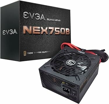 Amazon.com: EVGA Supernova NEX750B 80PLUS Bronze Certified ATX12V/EPS12V 750W Power Supply 120-PB-0750-KR : Electronics