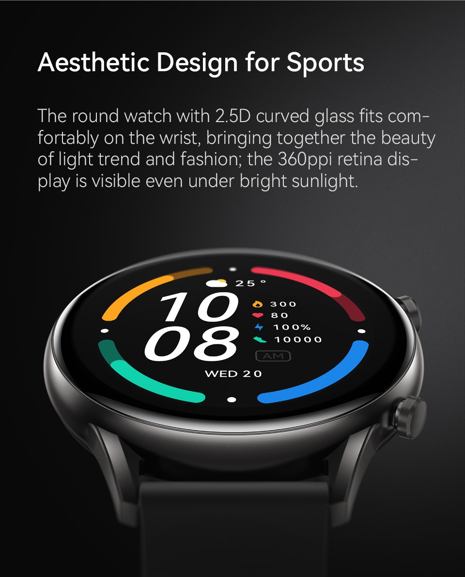 Smartwatch HAYLOU RT2, montre intelligente de sport -3