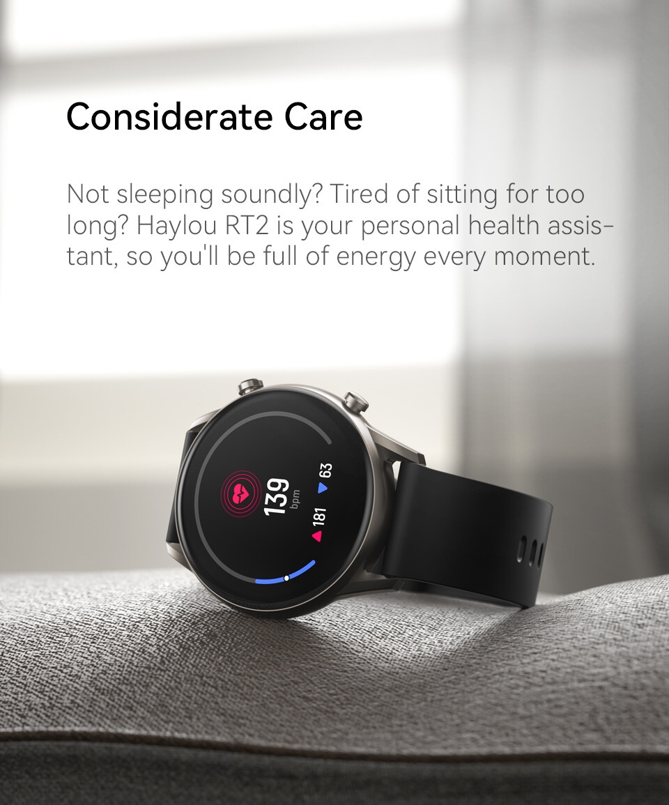 Smartwatch HAYLOU RT2, montre intelligente de sport -18