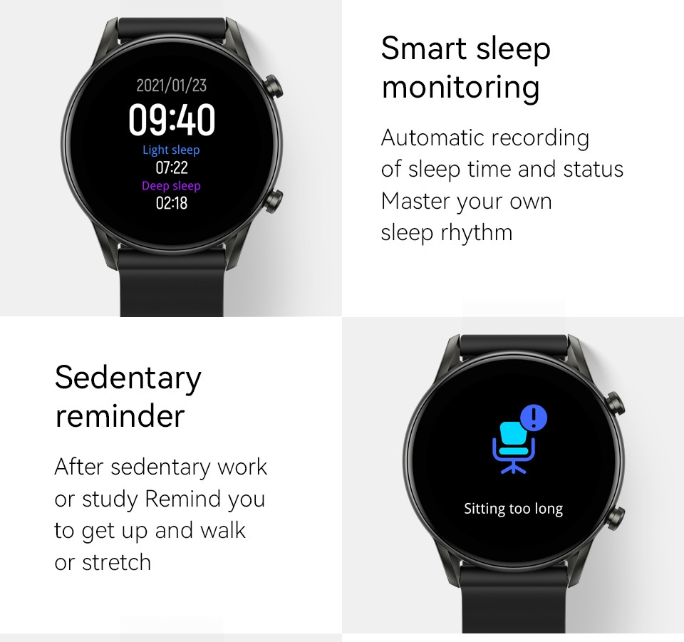 Smartwatch HAYLOU RT2, montre intelligente de sport -19