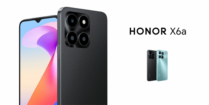 เปิดตัว Honor X6a มาพร้อมจอ 90Hz, ชิป Helio G36 และแบตเตอรี่