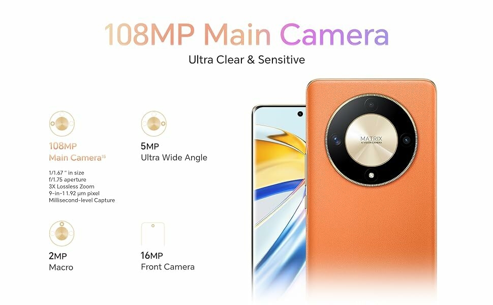 HONOR X9b Camera