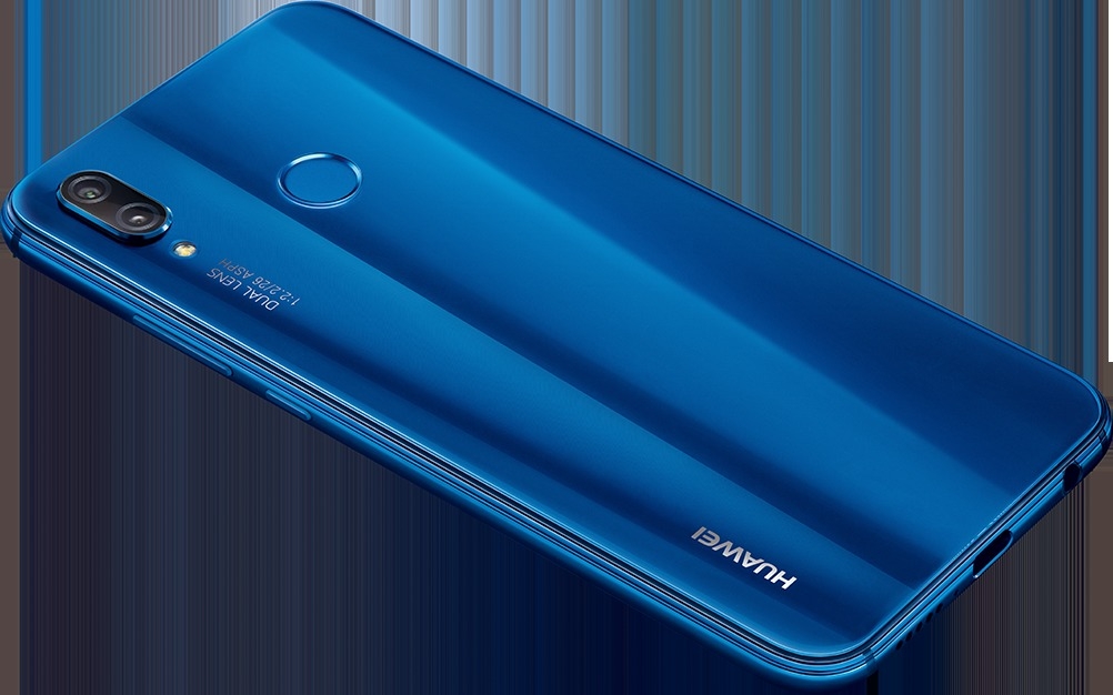 HUAWEI P20 lite metallic thin body with fingerprint sensor