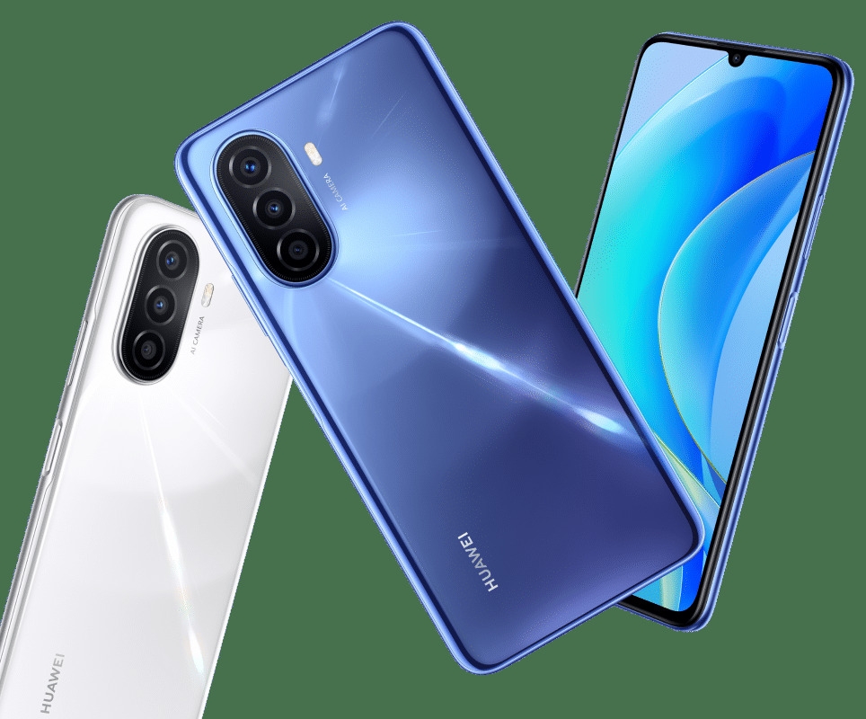 Huawei Nova Y70 6 75 4gb 128gb Crystal Blue Dual Card Fiche Technique Et Prix Au Maroc