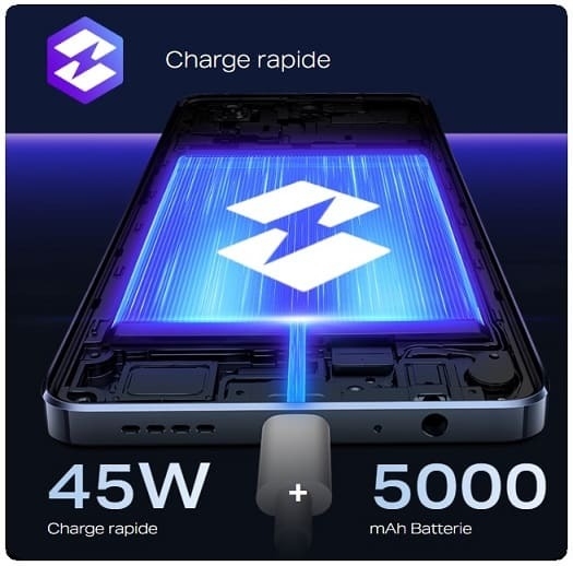 Smartphone Infinix Note 30 (8+256Go) Bleu chez WIKI Tunisie