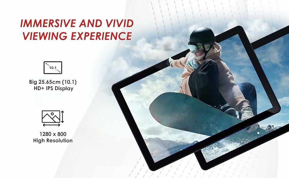 Big 25.65 (10.1 inch) HD+ IPS Display