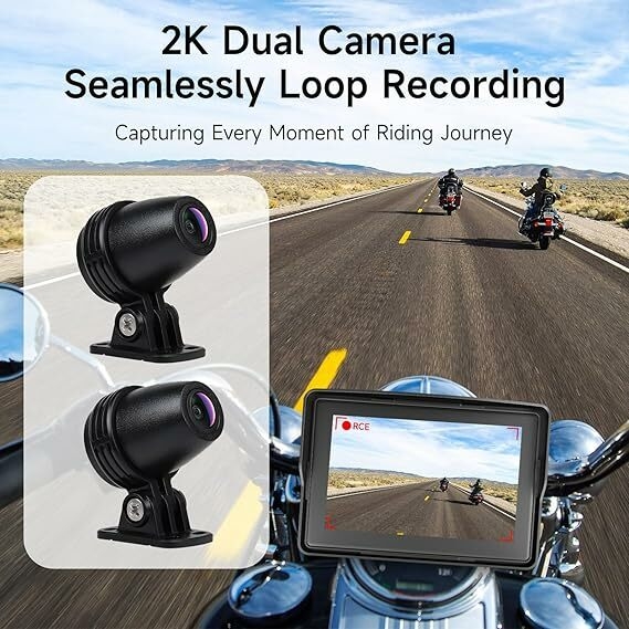 Écran Moto CarPlay Sans Fil JMANCE Image 1