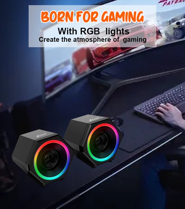 Kisonli new usb lamp speaker for outdoor