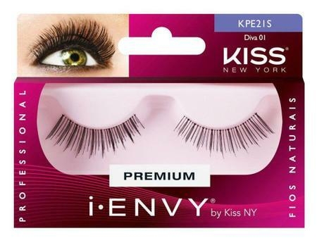 Imagem de Par de Cílios Postiços Diva 01 Preto - Kiss NY