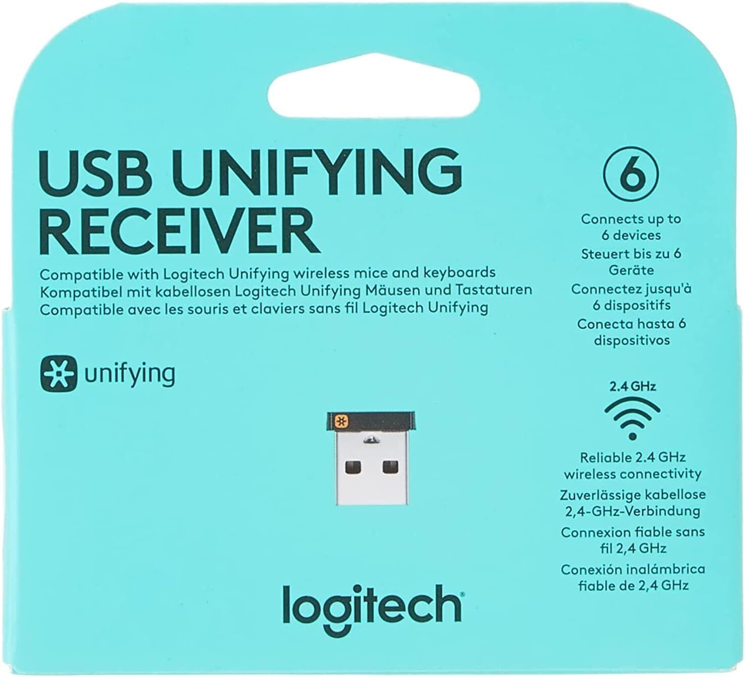 LOGITECH Wireless Mouse M185 Blue,WER Occident Packaging