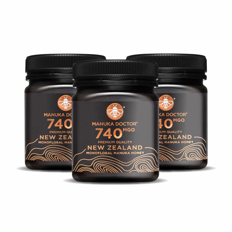 740 MGO Manuka Honey 250g - Trio Pack - Manuka Doctor