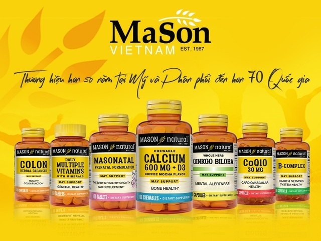 Mason Natural - Thương hiệu hơn 50 năm tại Mỹ chính thức có mặt tại Việt  Nam - Báo Dân trí