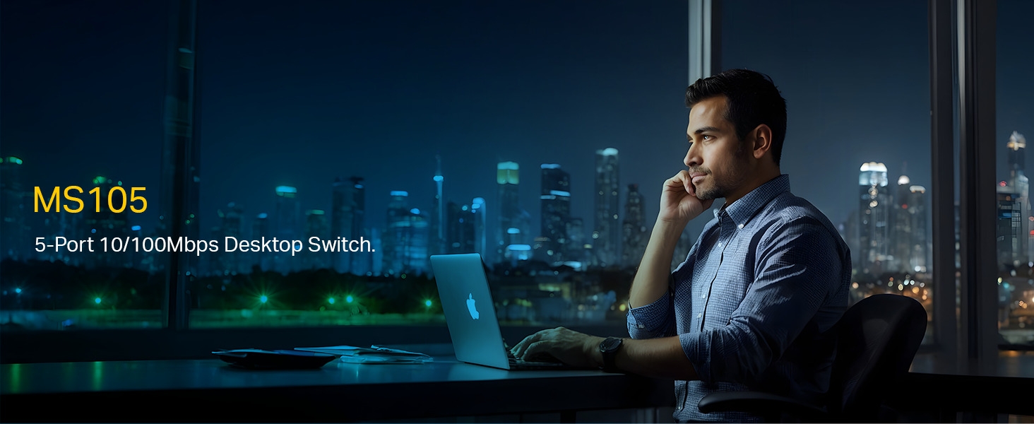 MS105 5-Port 10/100Mbps Desktop Switch