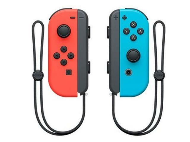 Nintendo Joy-Con (L/R) - Neon Red/Neon Blue - Newegg.com