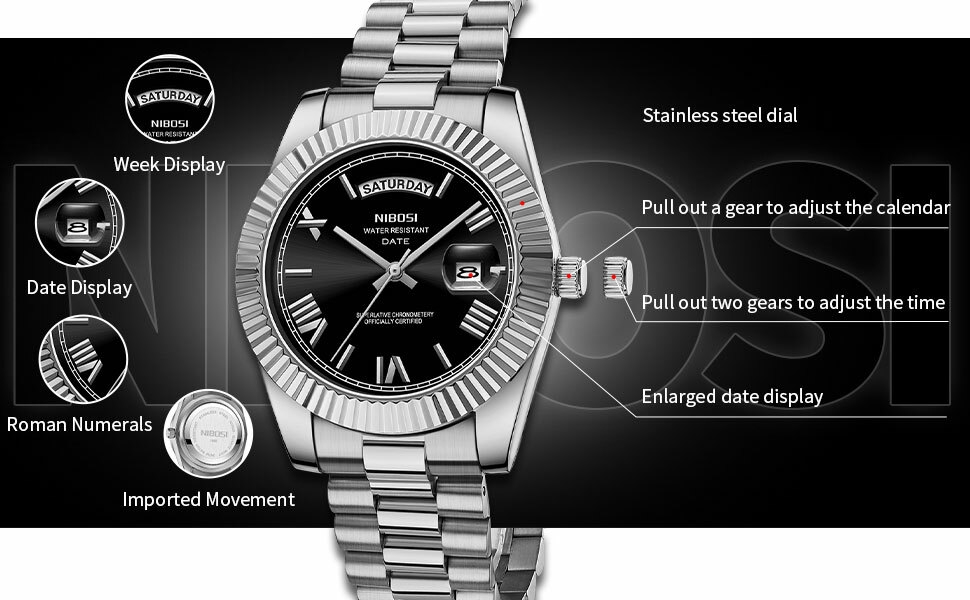 Montres NIBOSI pour hommes