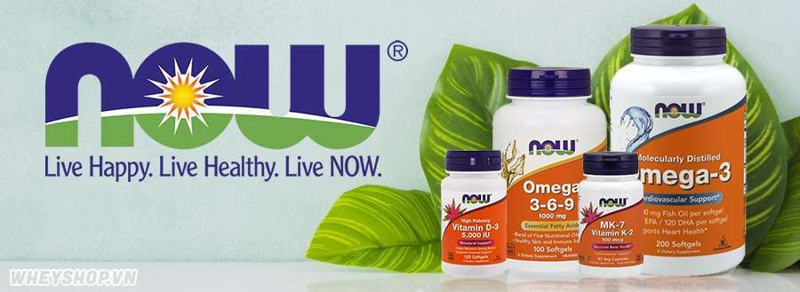 NOW FOODS - Thương hiệu thực phẩm bổ sung sức khỏe Hoa Kỳ