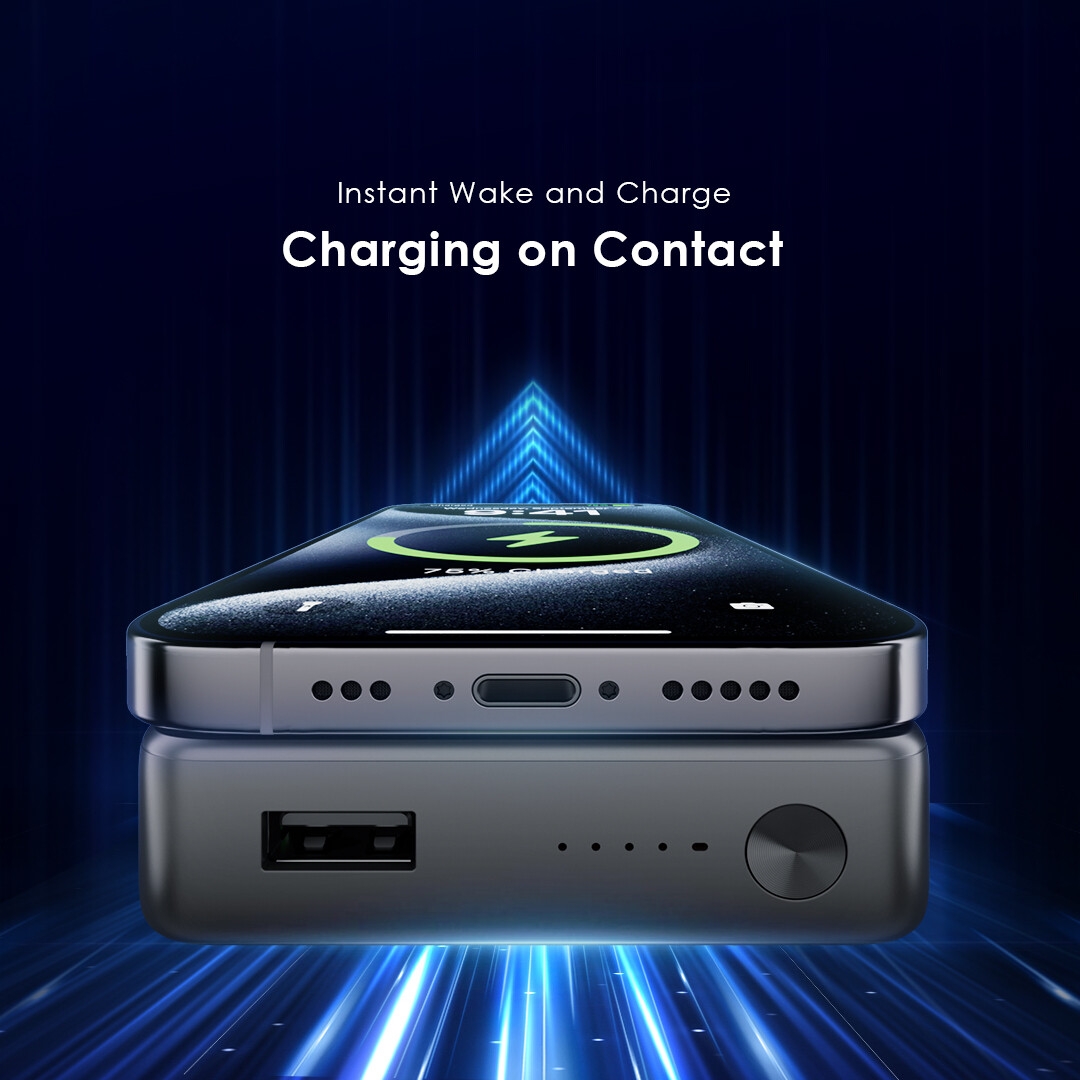 MegPower 15 OPB-7102W réveil et charge instantanés