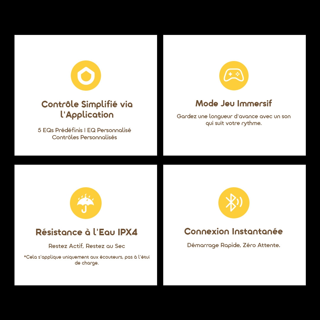 Oraimo True Wireless Earbuds SpaceBuds Air OTW 324S FREEFIRE 10 IPX4 Game Mode