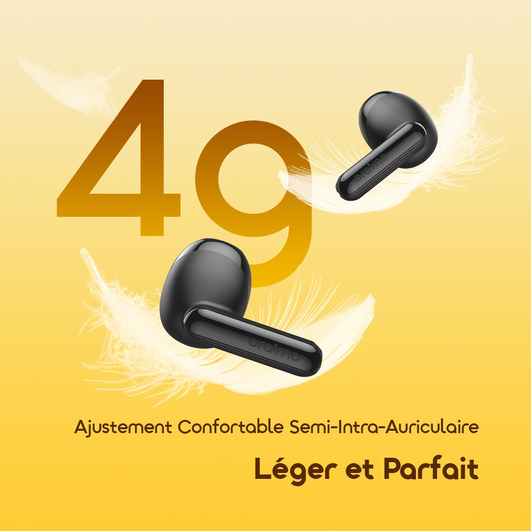 Oraimo True Wireless Earbuds SpaceBuds Air OTW 324S FREEFIRE 3 Comfortable