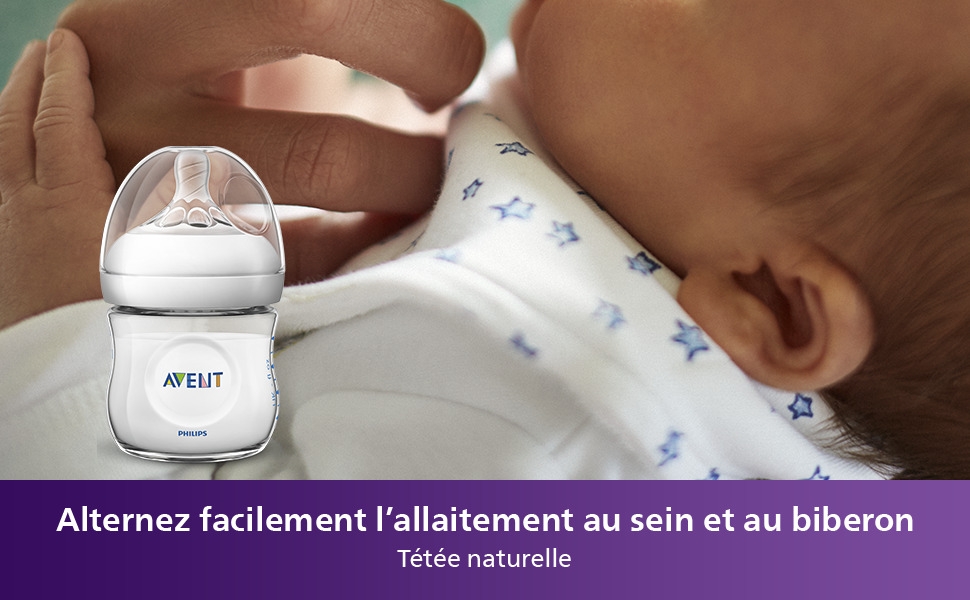 Philips Avent SCF030/17 Biberon Natural 125 ml - 0 Mois+ 