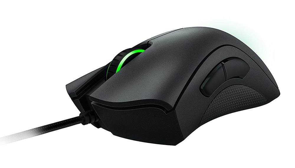 Razer — souris de jeu deathadder chroma, capteur 10000 dpi
