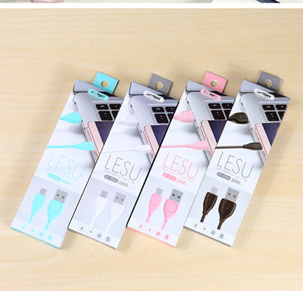 Remax RC - 050a Lesu Type-C Data Transfer Charging Cable- Pink Remax RC - 050a Lesu Type-C Data Transfer Charging Cable- Pink