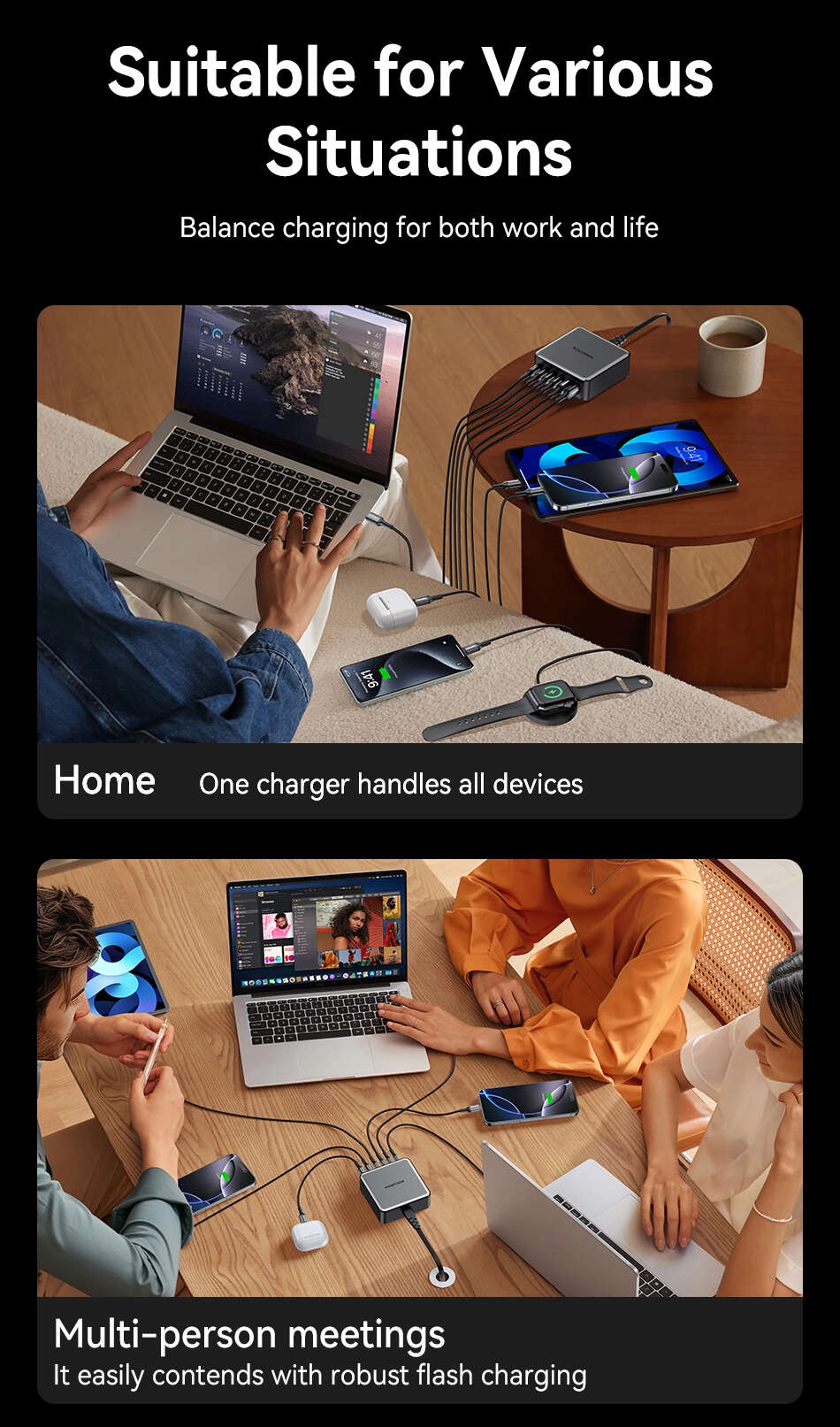 S75012609a4fd415b8c193f11441896f9p Rocoren Chargeur Rapide 200W - Charge Ultra Puissante & Sécurisée