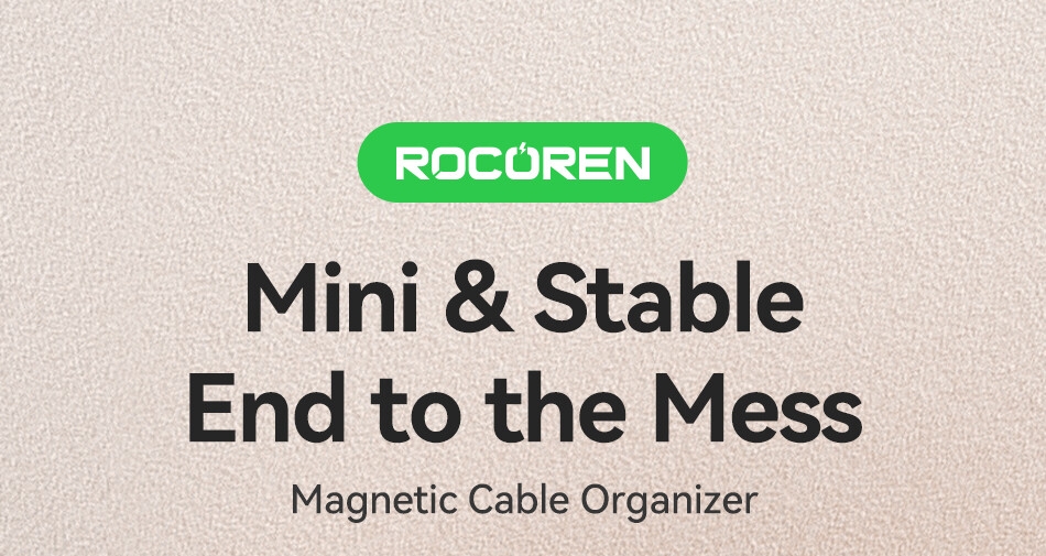 Rocoren Clips de câbles magnétiques