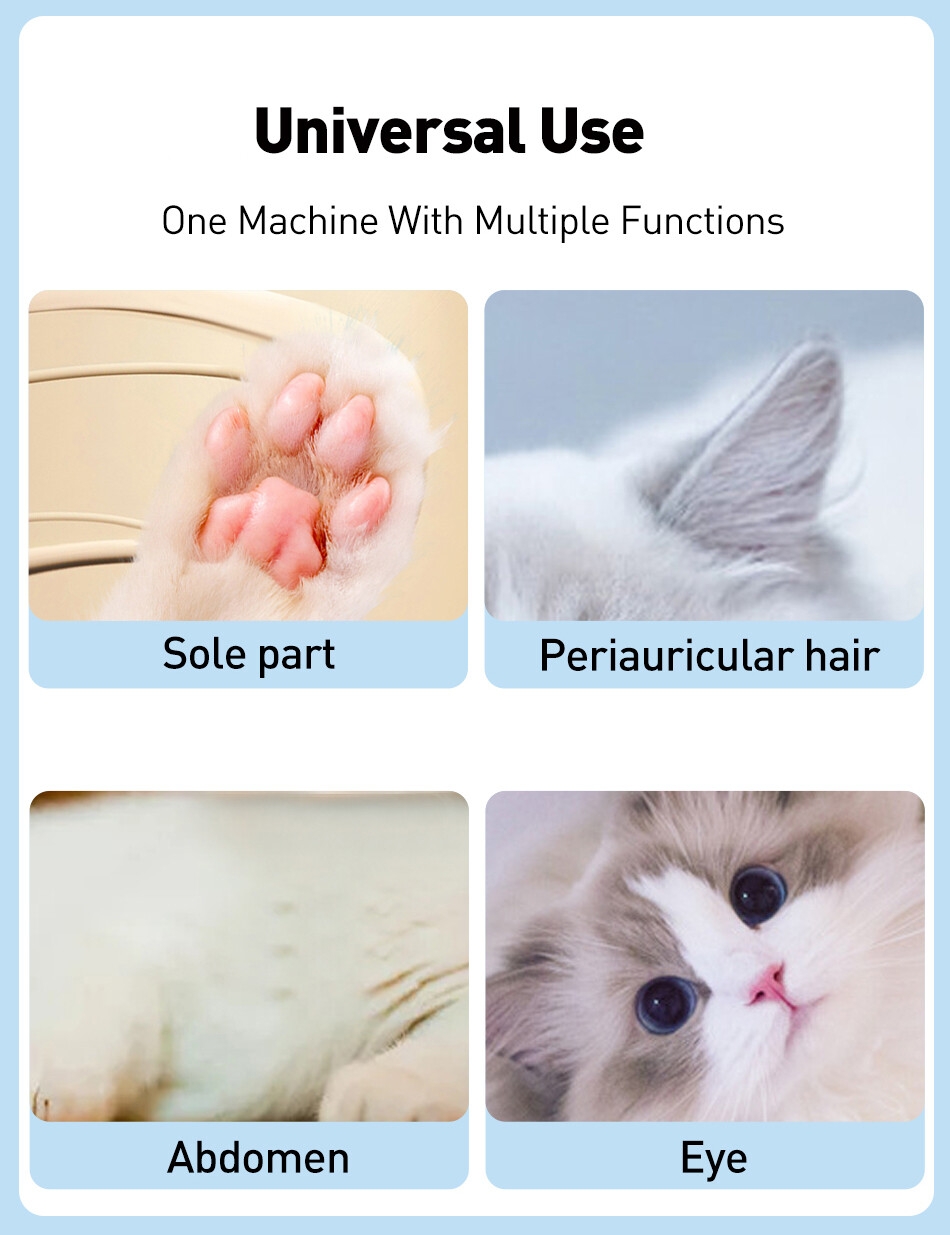 S86c3798b9d454ab4b0c0b910c39fc251n ROJECO Professional Dog Hair Trimmer – Ceramic and stainless-steel blades