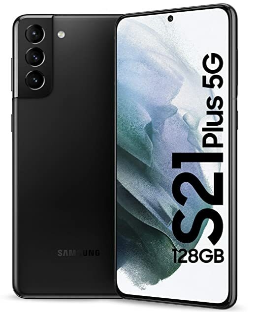 Samsung Galaxy S21 Plus 5G (Phantom Black, 8GB RAM, 128GB Storage) :  Amazon.in