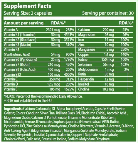 Mega Daily One Plus 60 Caps