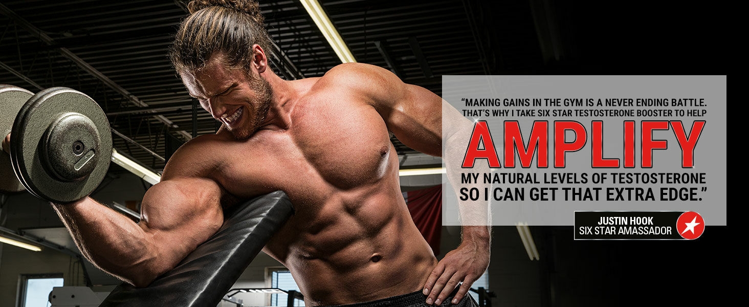 Six Star Elite Series Testosterone Booster - 60z Size