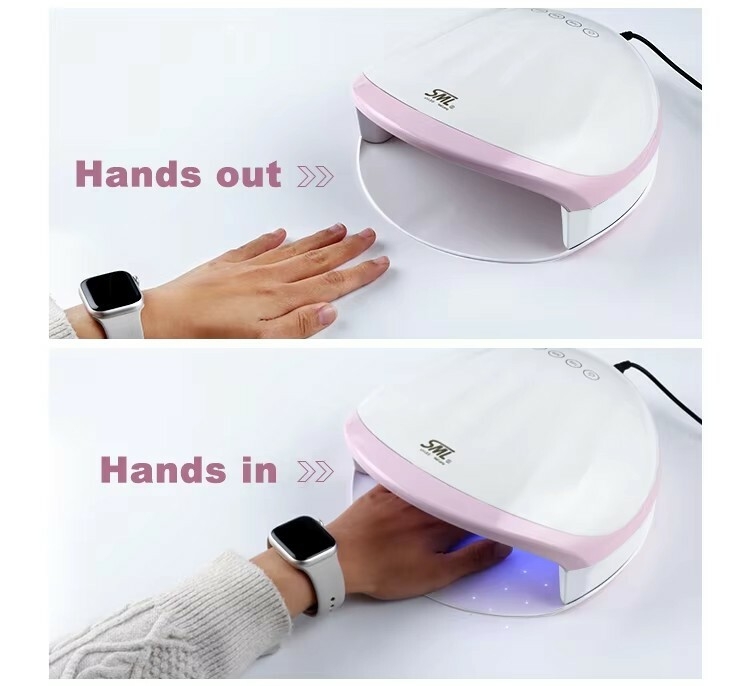 2025 Professional SUN SML S5 UV LED Nail Lamp 268W Powerful Electric Gel Polish Drying Lamp for Nails Manicure Nail Dryer