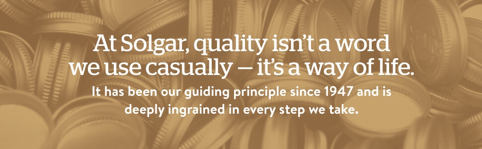 nutritional supplements in small batches, tireless research, using only the finest raw materials