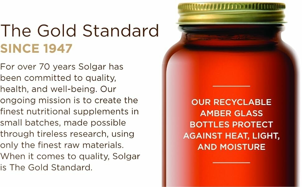 Solgar - The Gold Standard