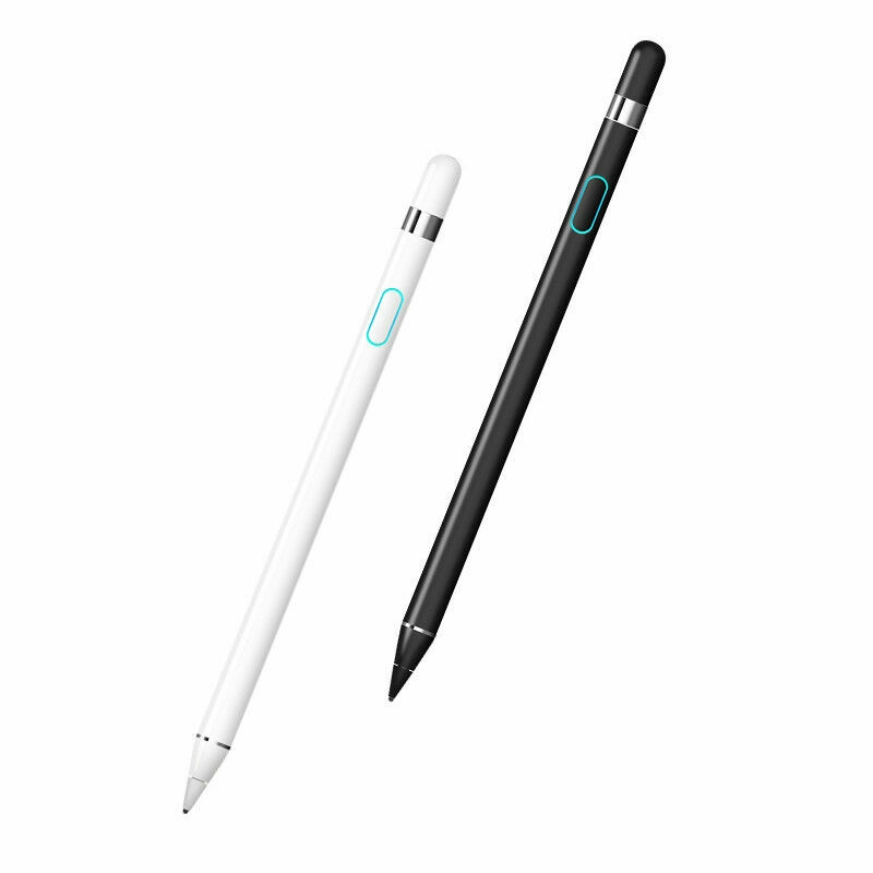 Stylo Rechargeable Tactile à Pression Active Capacitive en Aluminium pour  Tablettes, Téléphone et Ordinateur Portable