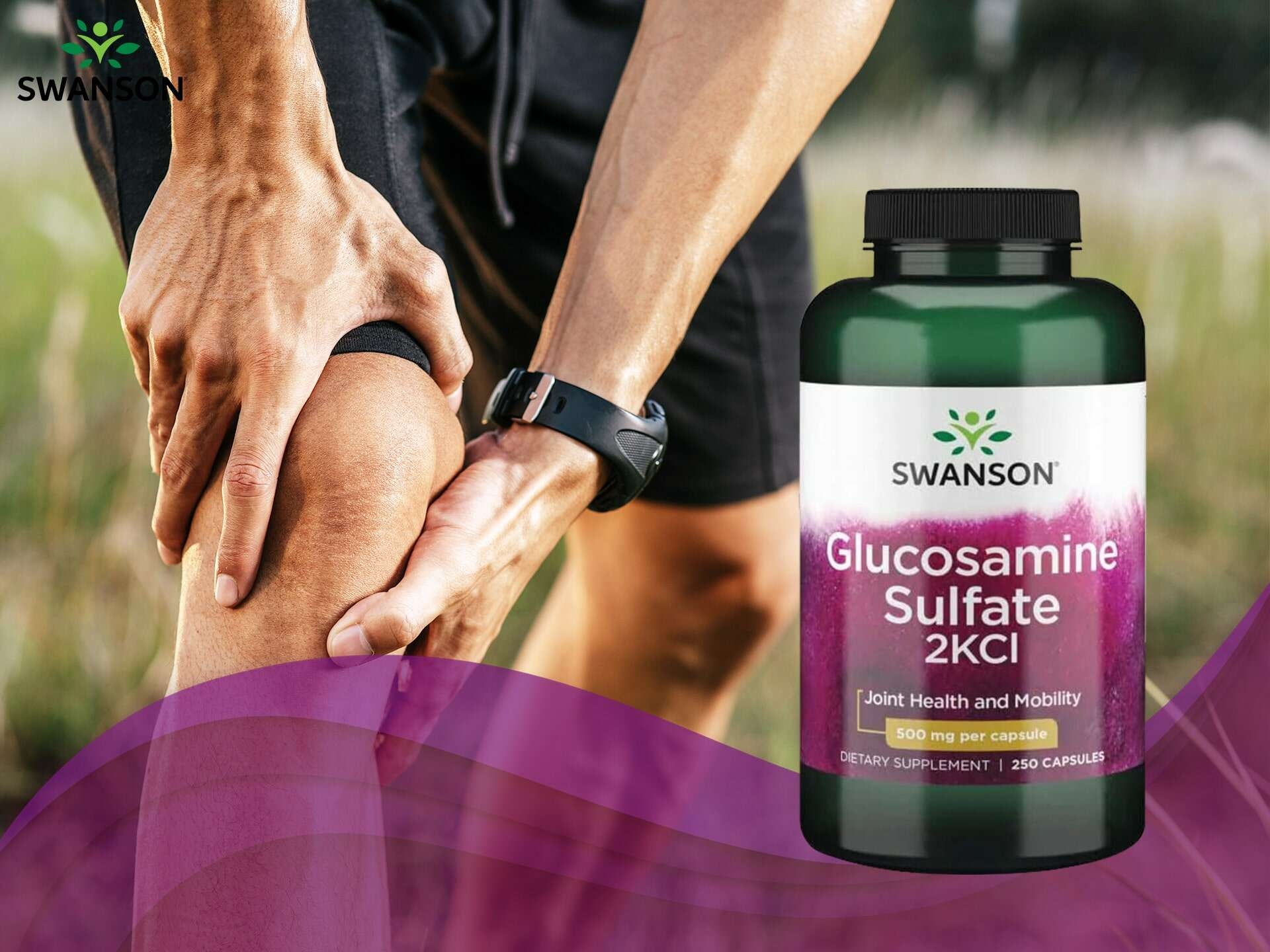 Swanson - glukozamina - wsparcie stawów