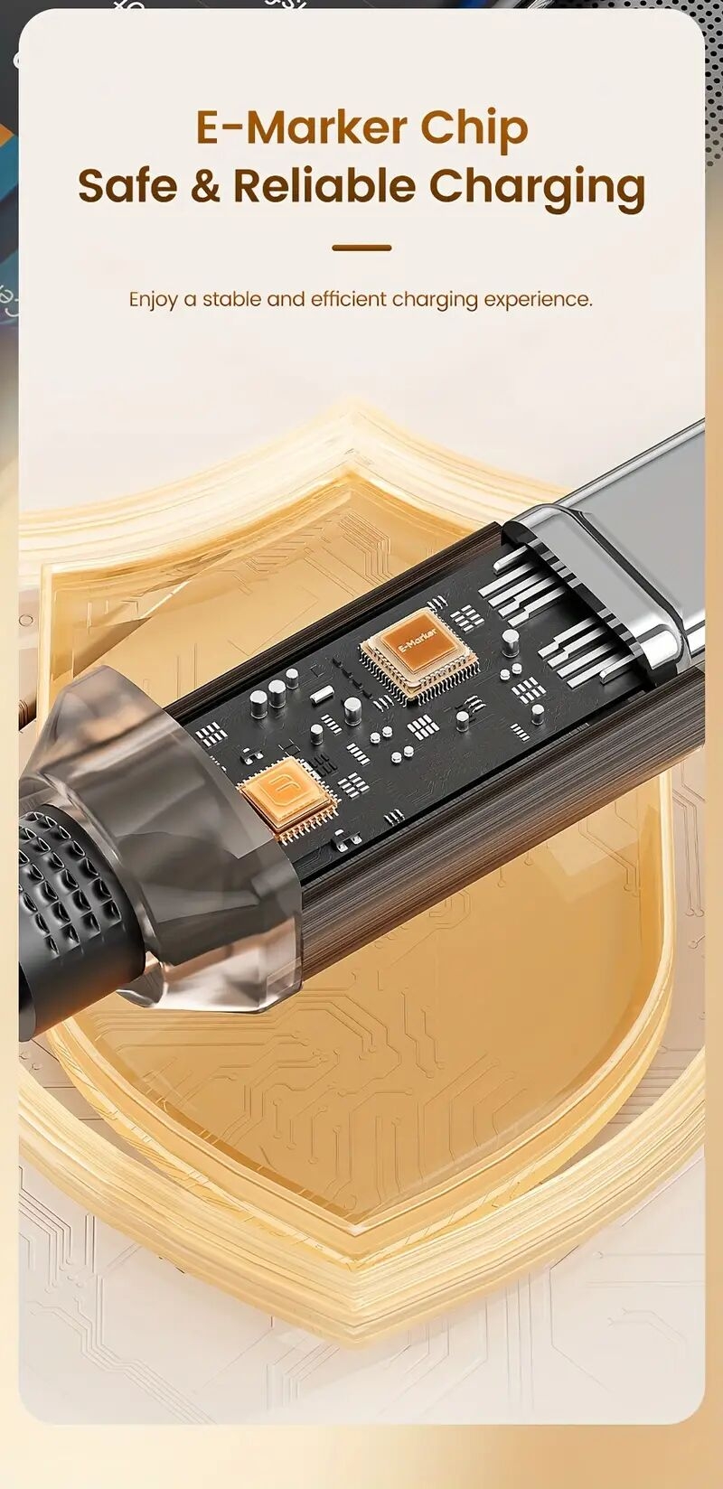   câble de données usb-c vers usb-c en   daluminium 60w, charge rapide avec     intégrée anti-chauffage et   dommager  ,   xiaomi/ /ordinateur portable, transfert de données usb2.0 Détails du produit 6