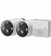 Tapo Tp-Link C420S2 4Mp Outdoor Smart Wire-Free Security Battery Camera System,Water & Dust Proof...