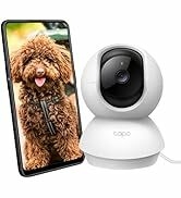 Tapo TP-Link C200 360° 2MP 1080p Full HD Pan/Tilt Home Security Wi-Fi Smart Camera- Alexa Enabled...
