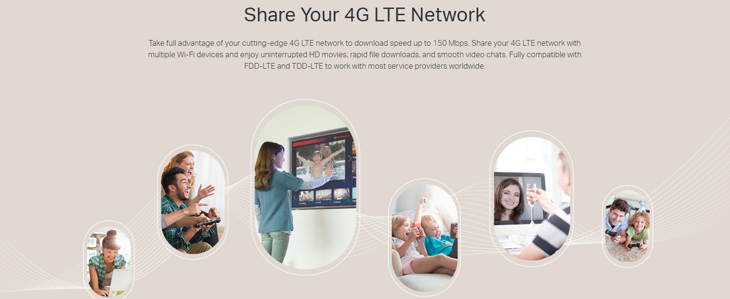 TL-MR100 300 Mbps Wireless N 4G LTE Router