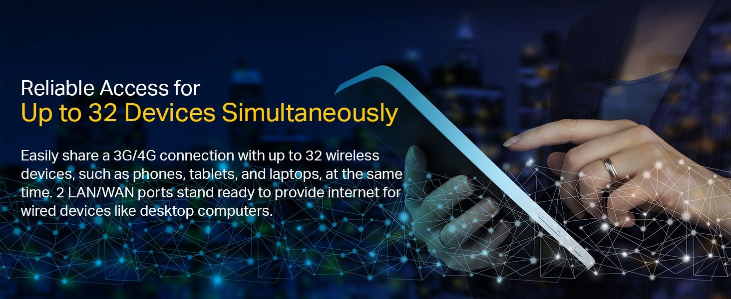TL-MR100 300 Mbps Wireless N 4G LTE Router