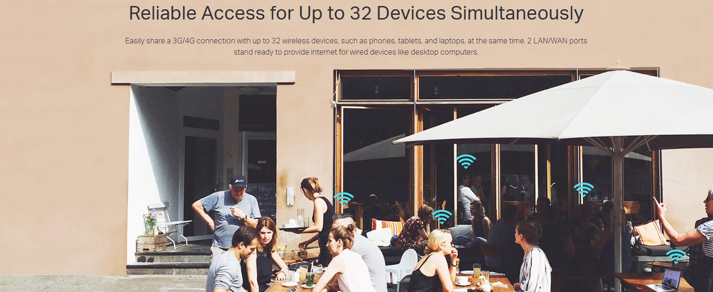 TL-MR100 300 Mbps Wireless N 4G LTE Router