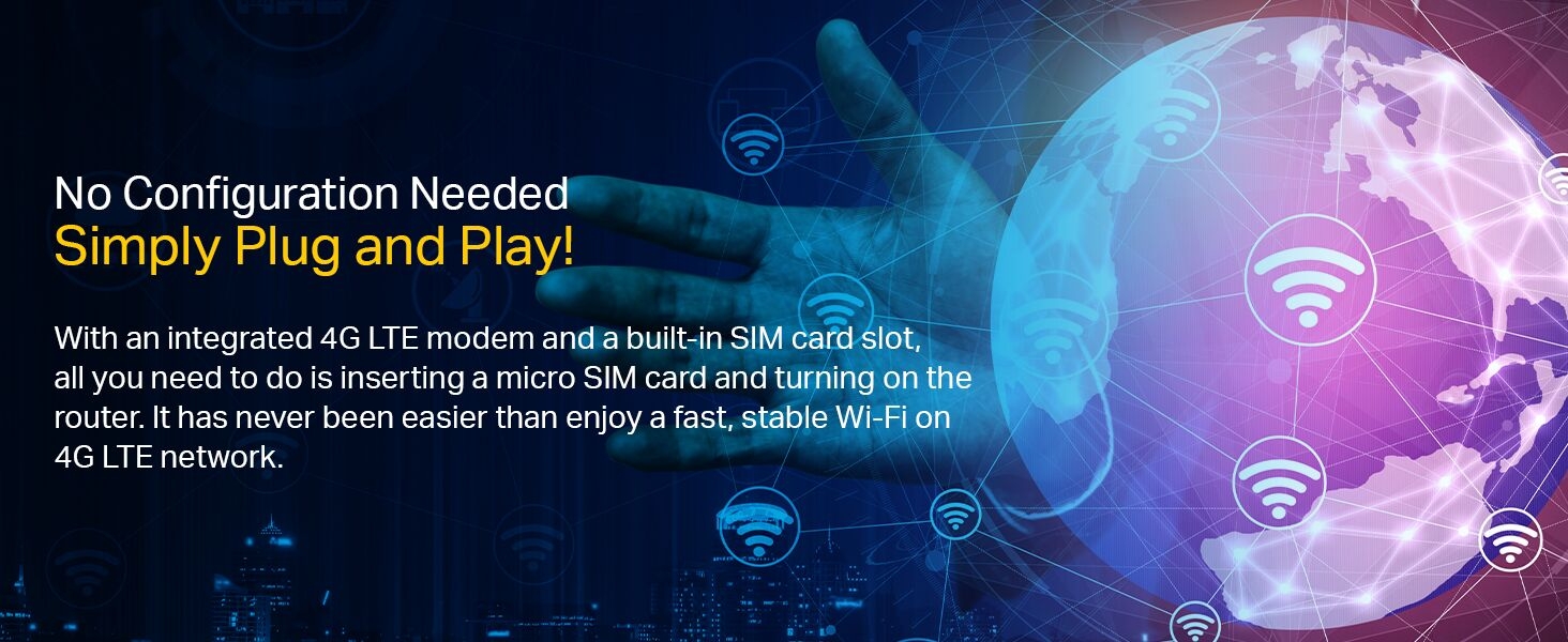 TL-MR100 300 Mbps Wireless N 4G LTE Router